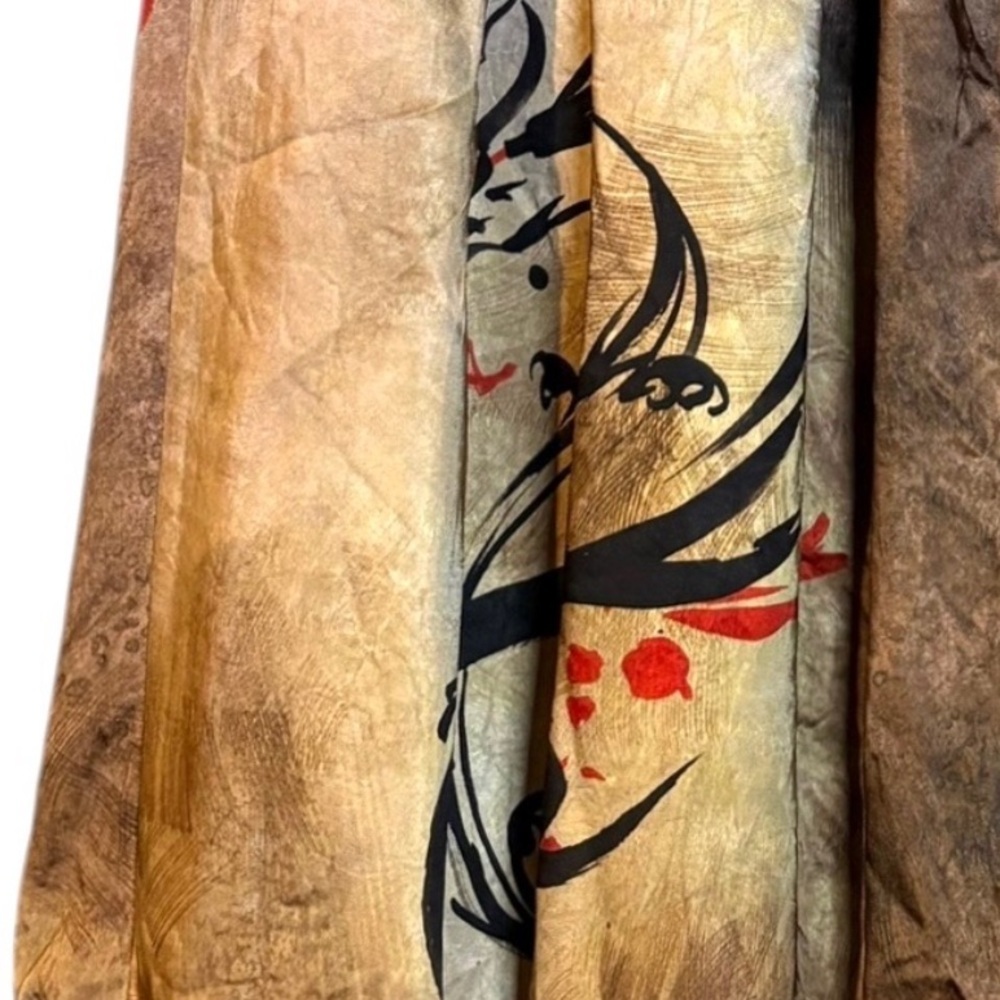 ZARA Asia Region Exclusive Limited Edition/Dragon Printed Lantern Skirt in Sz S - Picture 7 of 7